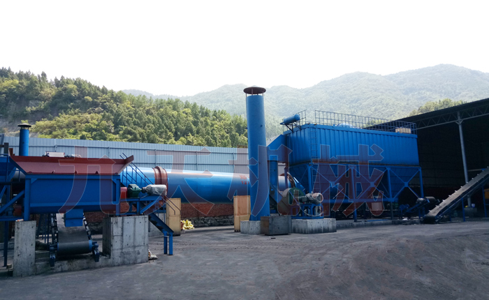 四川大型煤泥干燥機運行現(xiàn)場 大型煤泥干燥機